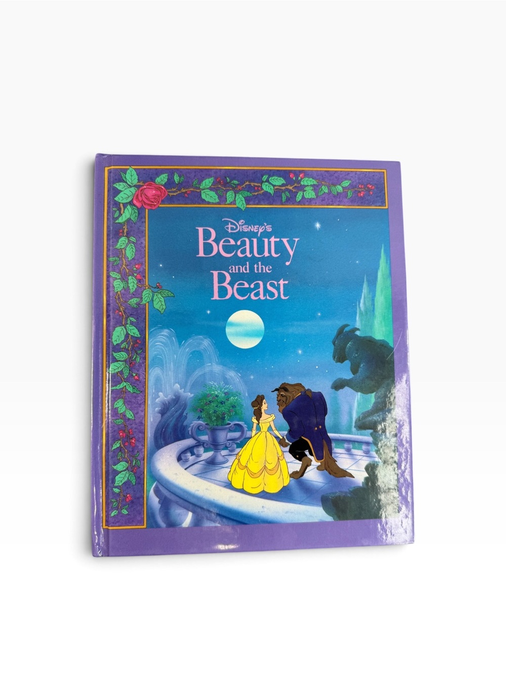 Vintage 1991 Disney Beauty and the Beast Hardcover Storybook Illustrated